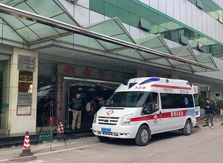 Chongqing's First 5G Emergency Ambulance Departs