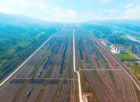 International Logistics Corridor Promotes Chongqing's Opening-up