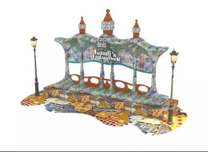 Gaudi's Fantasy World Architectural Art Exhibition