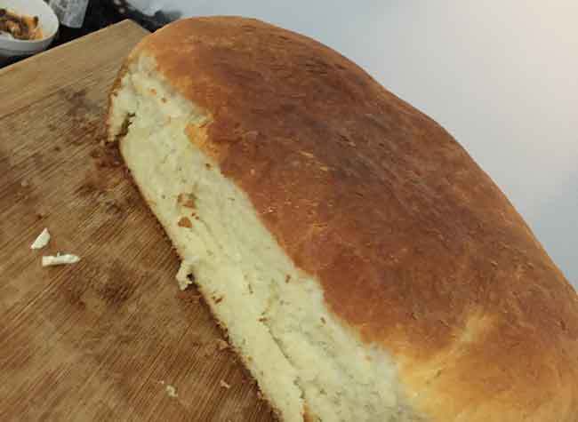 Kai made 'a bread'