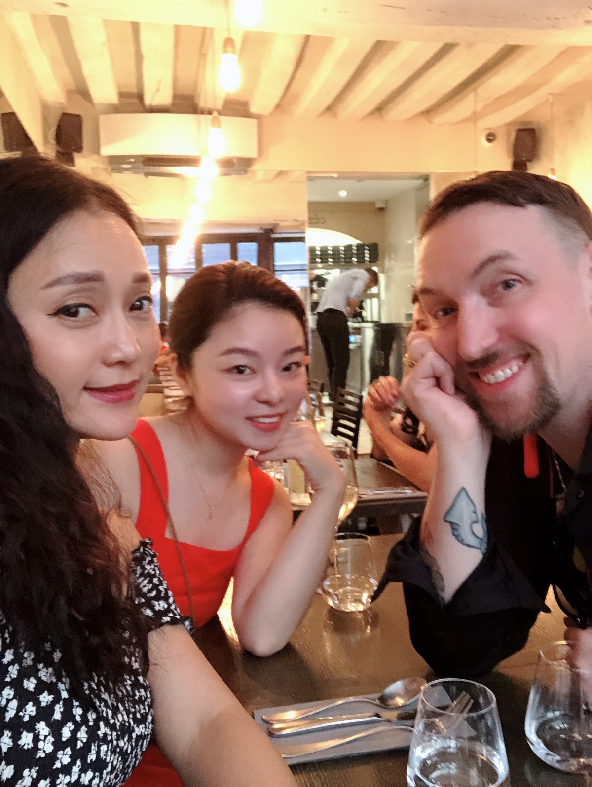 Kai, Xiaolin and friend Abbie