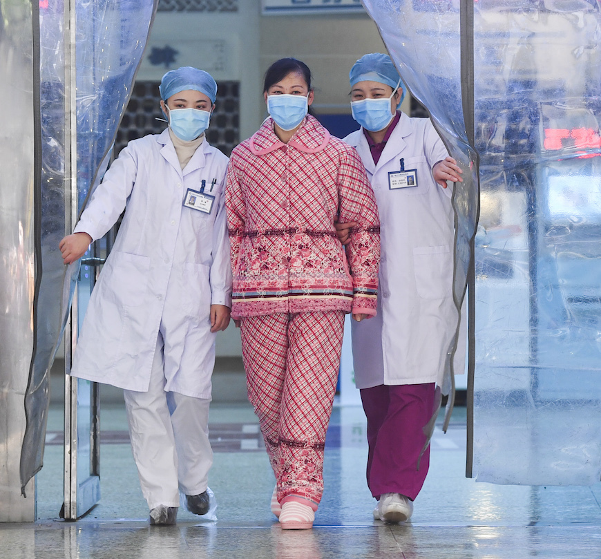 discharged patient in Chongqing