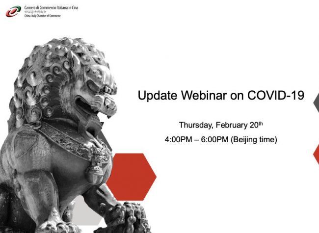 CICC's Webinar on COVID-19: Best Possible Support for Foreign Companies