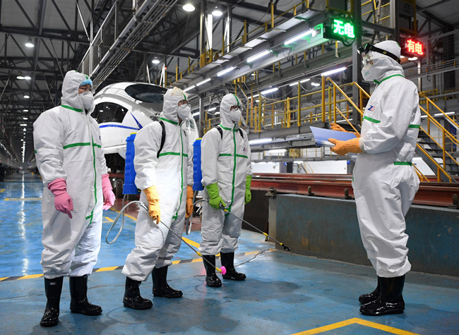 What precautions need to be taken to return to work during the epidemic?