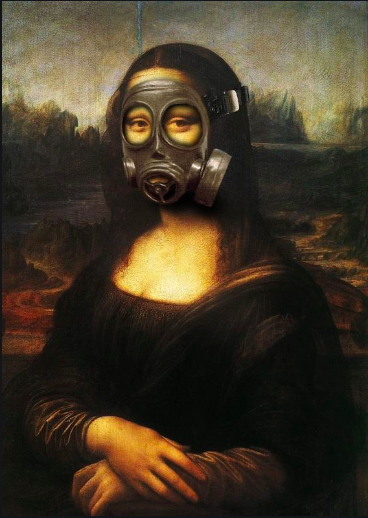 Mona Lisa is closed for business.