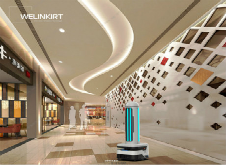 AI Disinfection Robots Fight the Spread of COVID-19