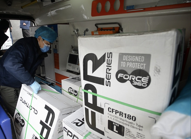 Chongqing Donates Epidemic Prevention Materials to Overseas Chinese in El Salvador