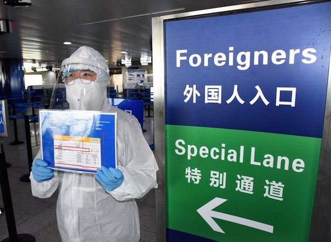 COVID-19 Update: Foreign Nationals Infected with COVID-19 Should Be Treated Before Paying Cost