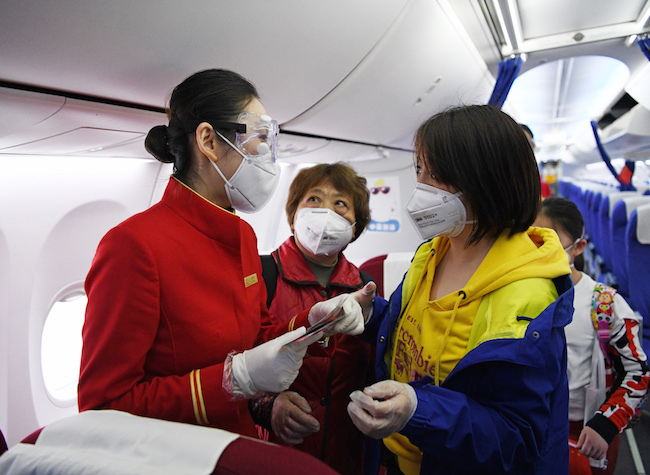 COVID-19 Update: China's Air Passenger Numbers Recover