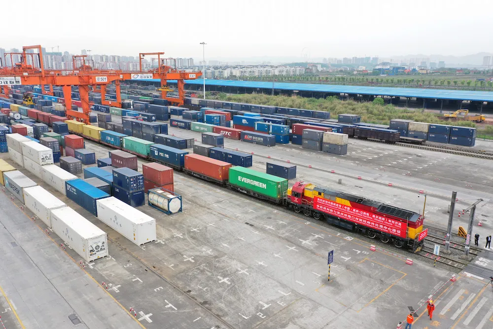 “China Post” China Railway Express (Yuxinou)