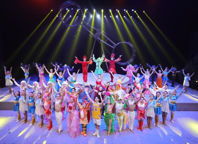The Fantastic Acrobatic Show in Chongqing on the Stage This Friday