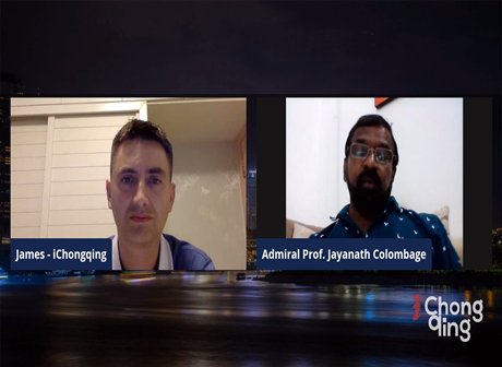 Admiral Prof. Jayanath Colombage Discusses Topic of COVID-19 Response - Human Rights or Right to Life?