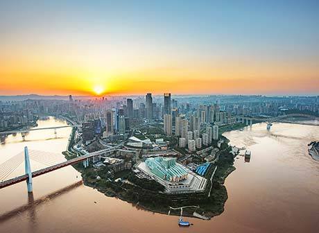 Two Rivers and Four Riversides Core Area to be Built into Chongqing's New Name Card