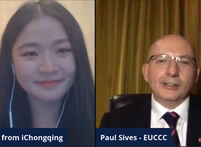 Chairman of SW Chapter of EUCCC: China Seeks to Support Companies inside China both Chinese and Foreign-Invested Ones