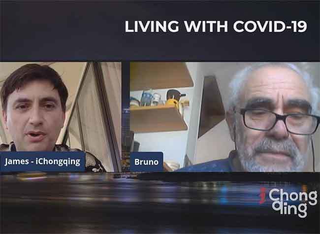 Living with COVID-19 ⑳ Bruno Grassi: I don't know when my daughters can return home to Italy