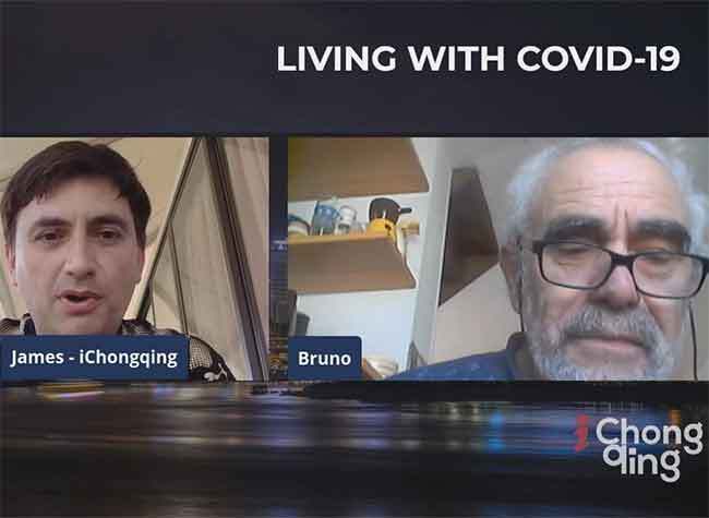 Living with COVID-19 ⑳ Bruno Grassi: I don't know when my daughters can return home to Italy