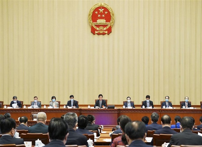 China Releases Work Report of Top Legislature