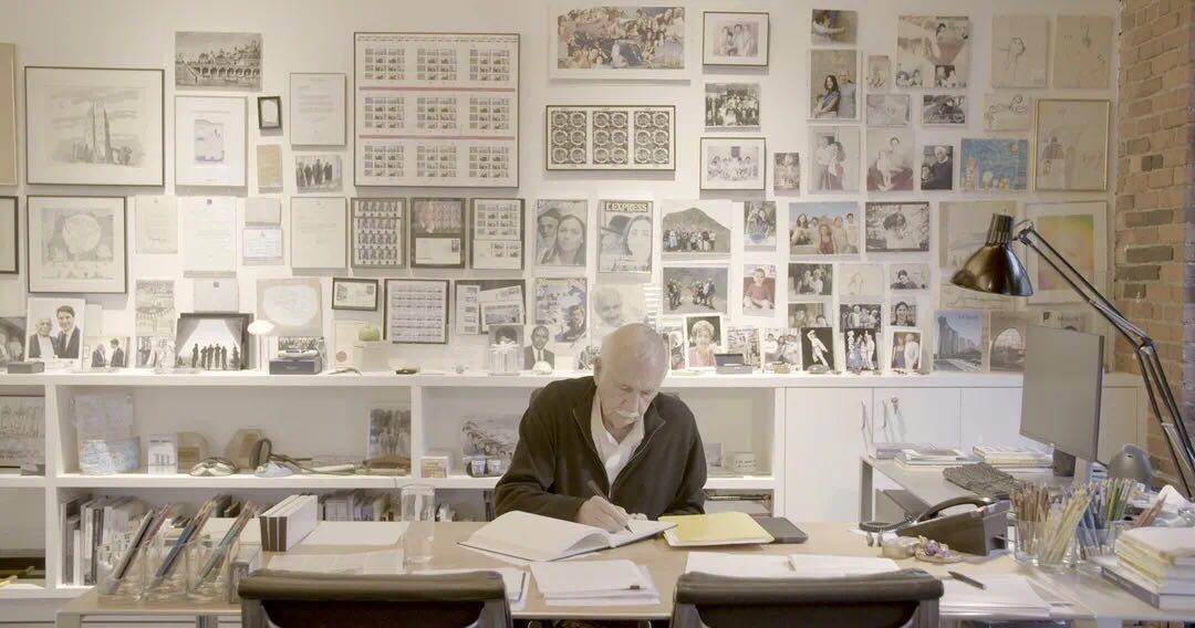 Moshe Safdie, the architect of Raffles City.