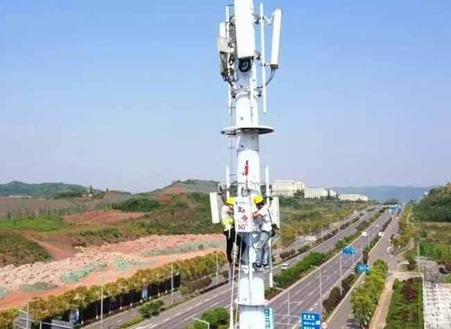 Over 2,600 5G Base Stations Built in Yubei