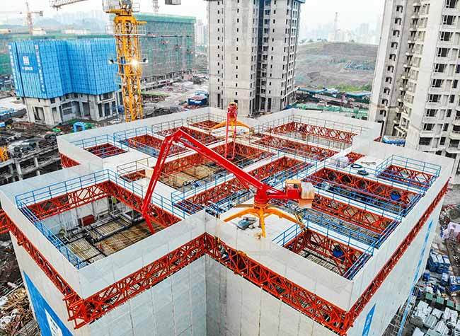 China's First House-Building Machine Debuts in Chongqing