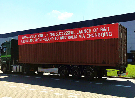 YPL Pioneers Chongqing Freight Link between Europe and Australia