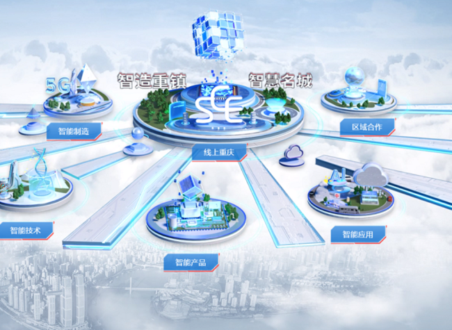 Smart China Expo Online 2020 Exhibition Hall Ready for Visitors