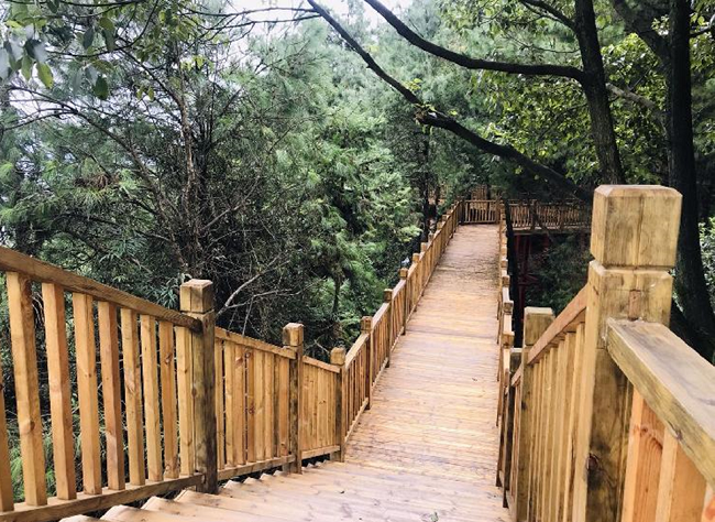 5 km 'Cliffside Pathway' in Yufeng Mountain Put into Use