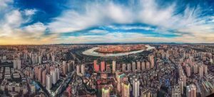 SW China's Chongqing Presents Diaoyuzui Music Peninsula in Southern City