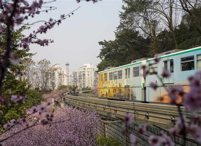 The Way to Spring, with Blossoms