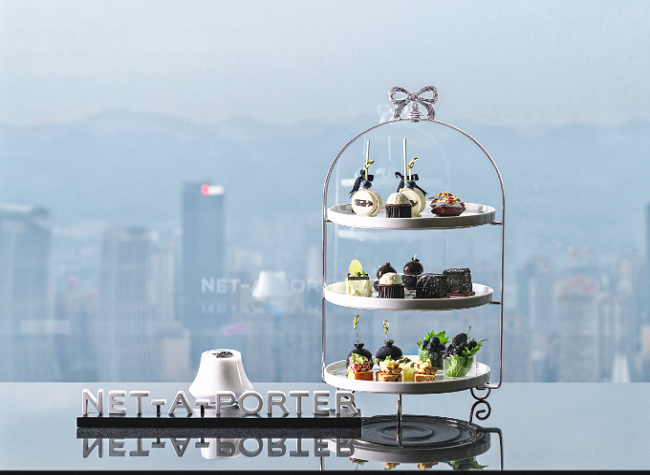 Niccolo collaborates with NET-A-PORTER for co-branding afternoon tea