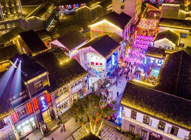 Chongqing Landscape along the High-speed Railway | Changes in Dongjie of Nanchuan District