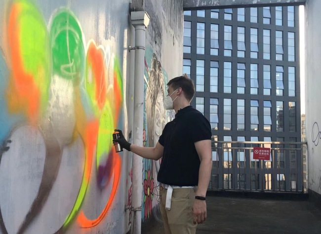 Graffiti Battle Between Chongqing, China and Arkhangelsk, Russia