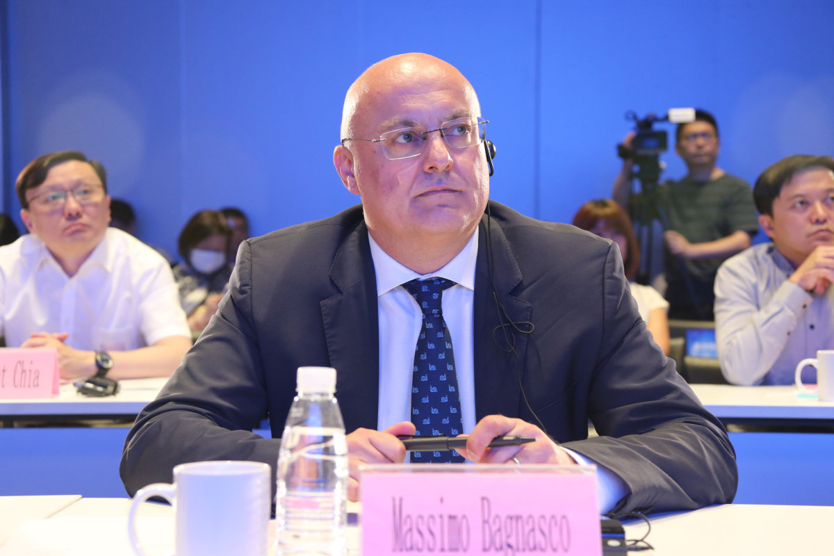 Mr.Massimo Bagnasco (Photo by EUCCC)