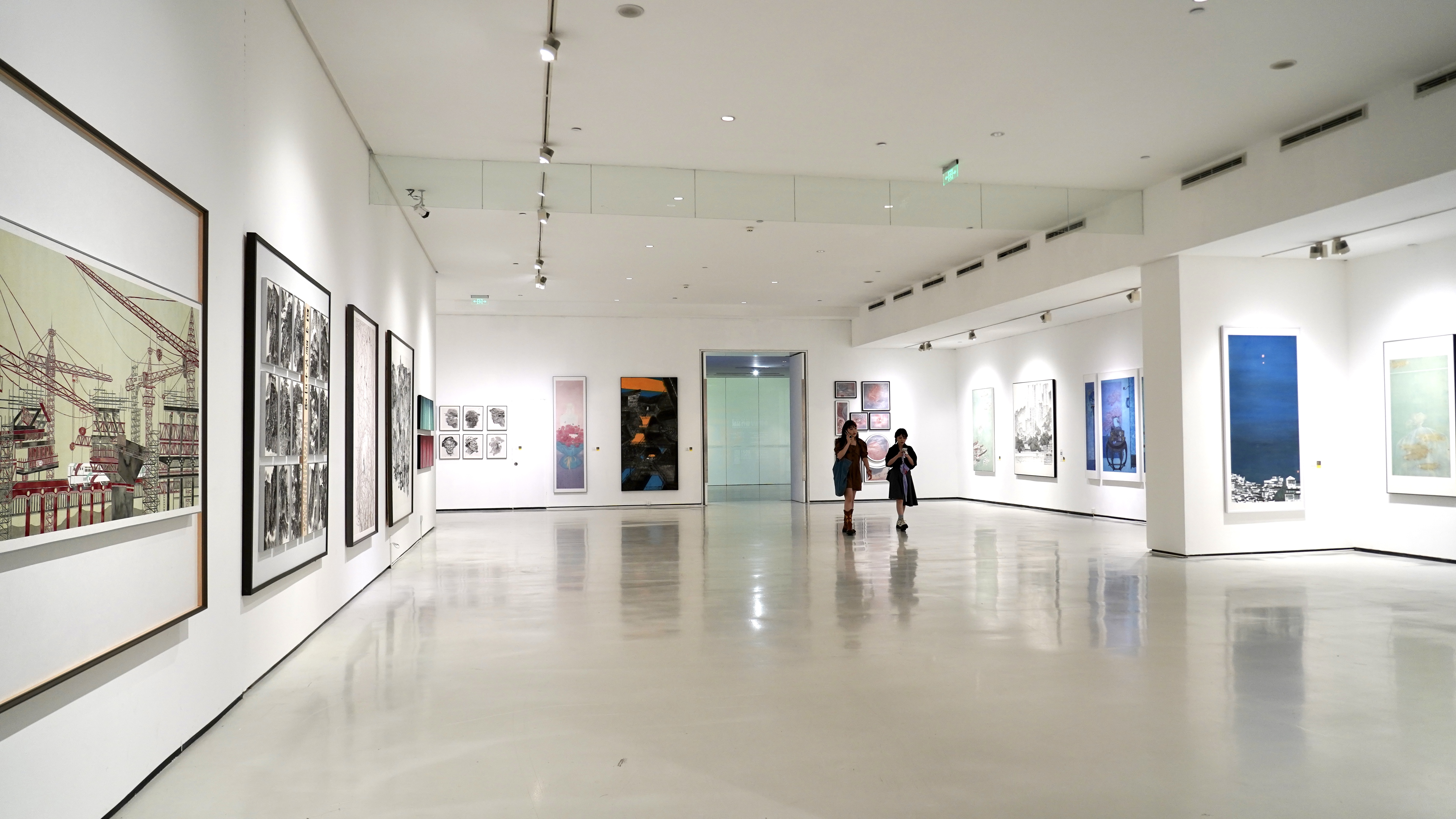 The exhibition hall of 2021 Blooming June(iChongqing/ Eiko Cheng)