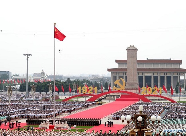 Highlights of Xi Jinping's Speech at Grand Gathering Marking CPC Centenary