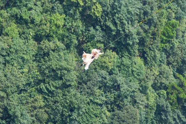 Ordovician Rope Jumping Challenge Impressed Foreign Audiences