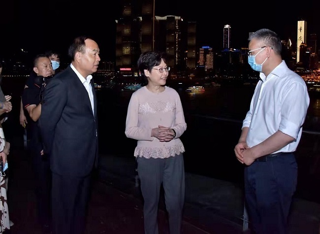 Carrie Lam visited Chongqing ①: Amazed by Chongqing's Achievements