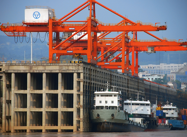 China' Chongqing Sees Foreign Trade Up 25% in First 10 Months of 2021