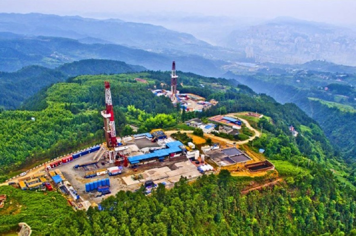 The Chongqing Fuling shale gas field. (Photo/Xinhua)
