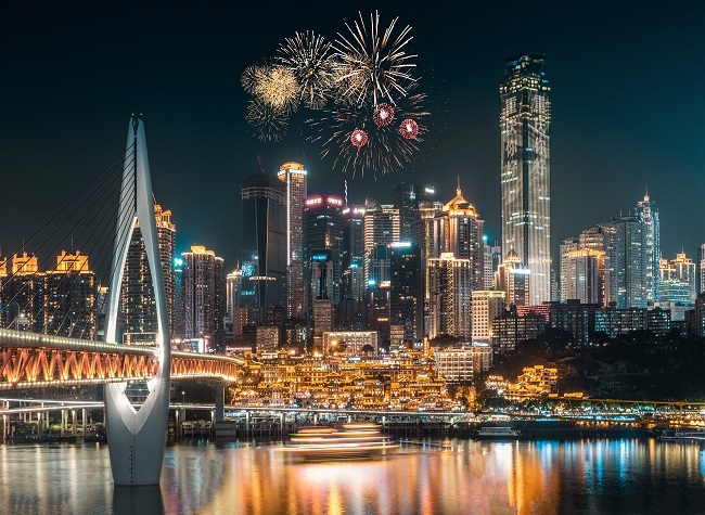 Lighting art and promotion to build a 