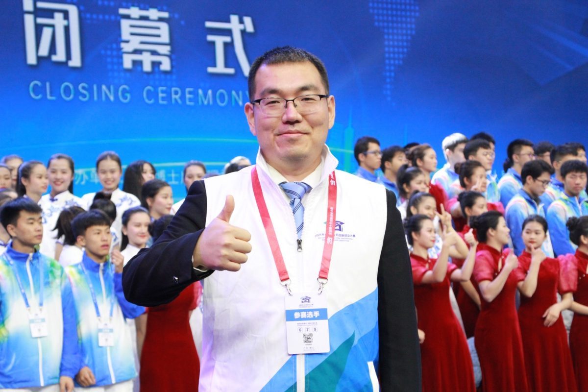 Gold award winner, Zhai Fuqiang