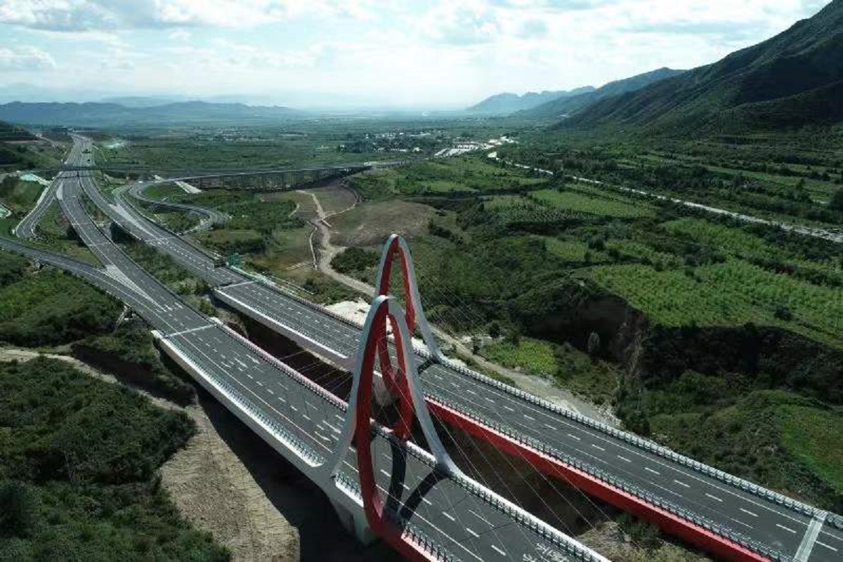 Xinglinbao Bridge known as the Gate of Winter Olympics