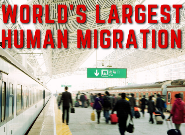 A Closer Look at the World's Largest Annual Human Migration: Chunyun