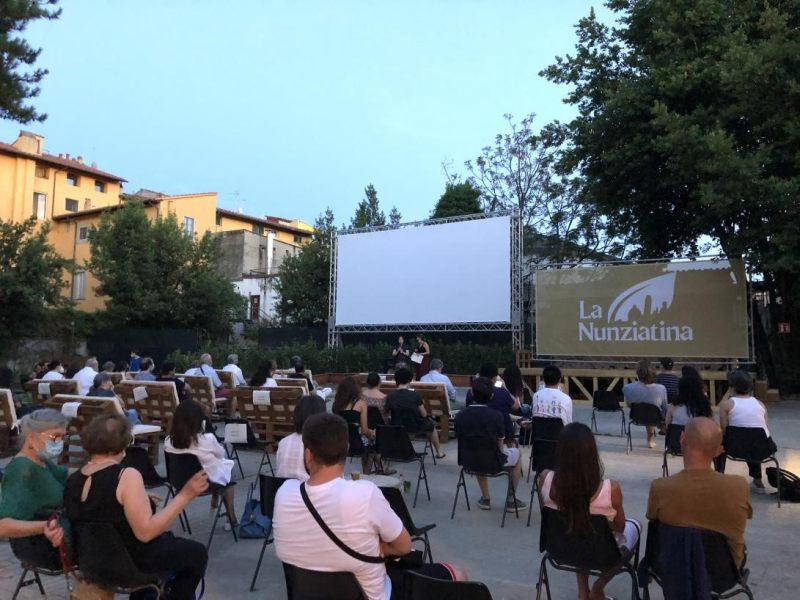 Confucius Institute in Pisa he 10th Chinese Film Festival in June, 2021(Photo\ Chongqing University)