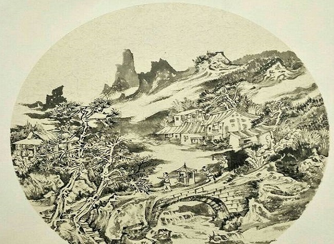 Eight Chinese Landscape Paintings Depict a Lifelong Love