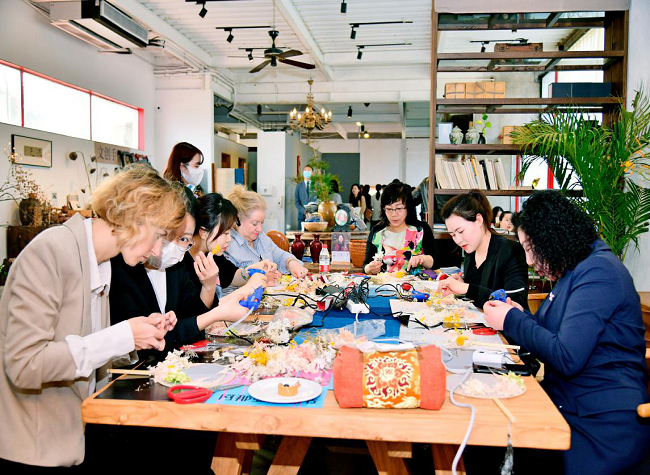 Expats, Diplomats Celebrate International Women's Day in China's Chongqing