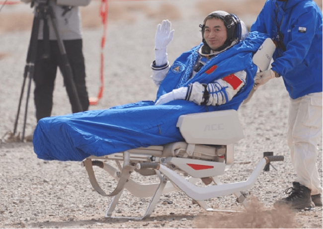 Special Chairs for Shenzhou-13 Taikonauts are Made in China's Chongqing