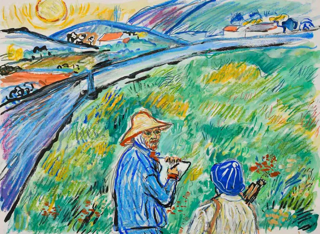 Exhibition Presents Oscar-winning Director Akira Kurosawa as a Painter