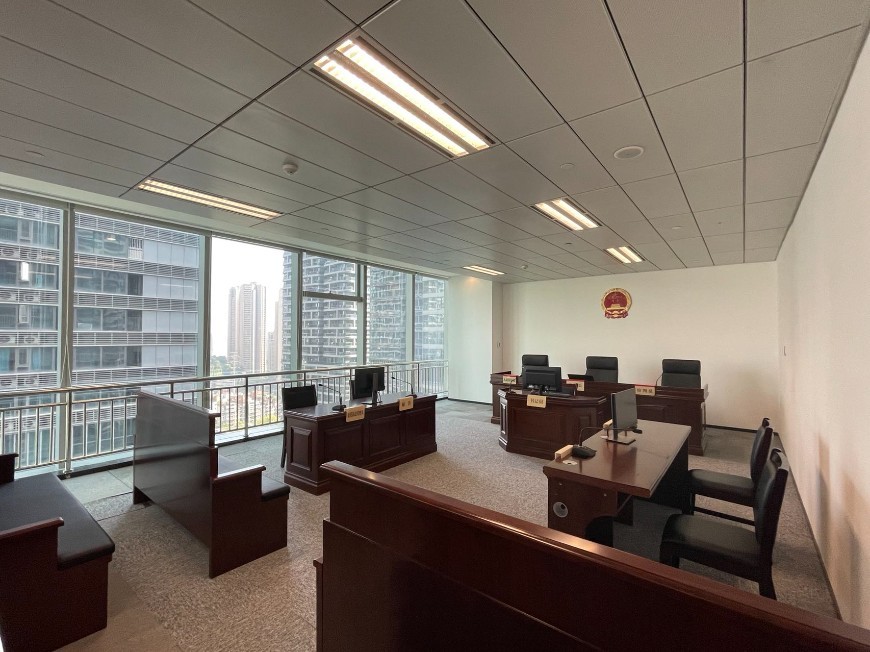 The litigation service area of the Financial Legal Service Center of Western China