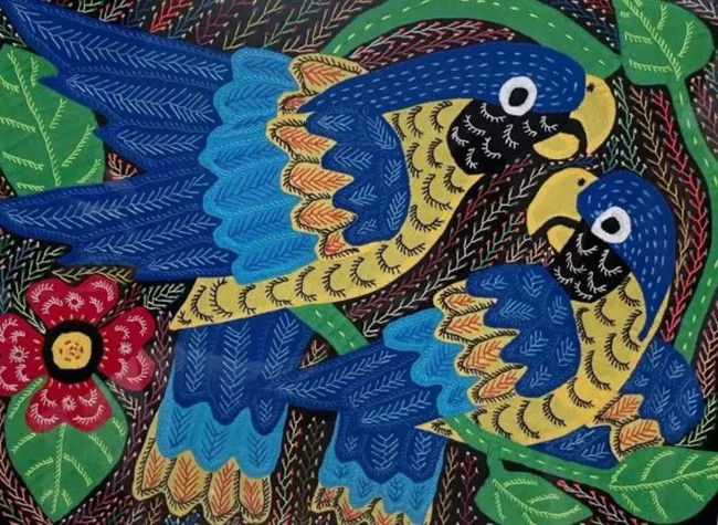 40 Pieces of Panamanian Embroideries Showcased in Chongqing